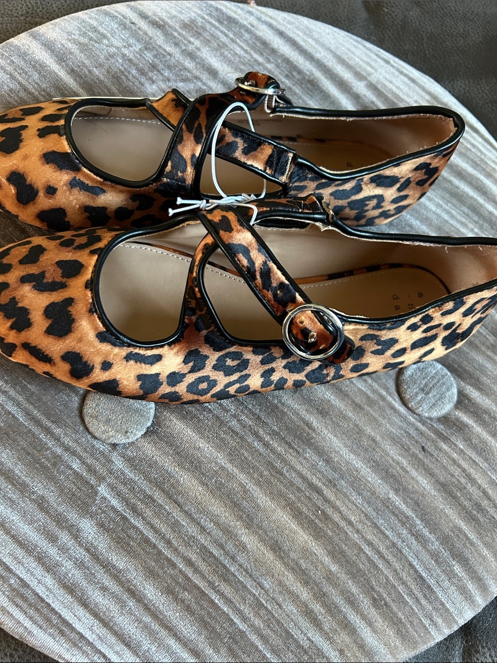 a new day Leopard Print Mary Jane Flats in Brown and Black - Picture 9 of 10